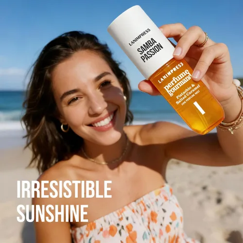 Miniatura 3 de Fragancia para el cabello y el cuerpo de 3 onzas líquidas, Eau de Parfum para mujer, Irresistible Sunshine Perfume n.º 1, aroma floral gourmand