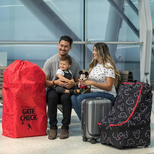 Miniatura 6 de Disney Baby by J.L. Childress Gate - Bolsa de cuadros para cochecitos individuales y dobles, bolsa de viaje para cochecito individual y doble, bolsa