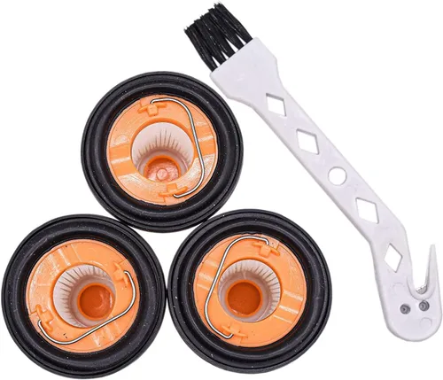 Miniatura 7 de HQRP Paquete de 3 filtros desmontables para polvo compatibles con aspiradoras de mano inalámbricas Shark ION W1 S87 WV200, WV201, WV205, WV220