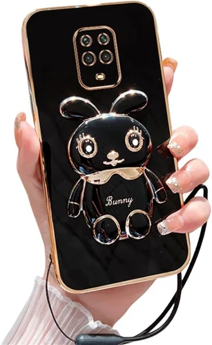 Miniatura 11 de Funda compatible con Redmi Note 9S Funda de teléfono TPU Silicona Soporte galvanizado Suave Durable Caída Protección a prueba de golpes para Redmi 7