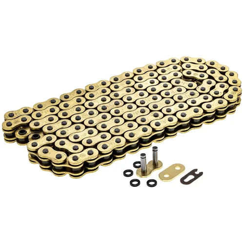 Miniatura 15 de Niche - Cadena de transmisión prémium sin junta tórica de alta resistencia con enlace maestro para motocicletas y ATVs 520V-X, Gris