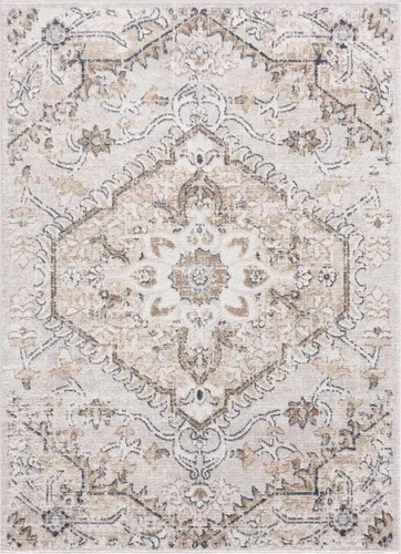 Miniatura 3 de Hauteloom Mesa Oriental - Alfombra bohemia para sala de estar y dormitorio, de 5 pies 2 pulgadas x 7 pies, alfombra bohemia para interiores, diseño
