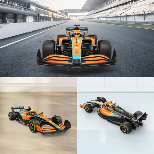 Miniatura 9 de RASTAR McLaren MCL36 Formula 1 Race RC Car 1/12 Escala McLaren F1 Coche de juguete a control remoto