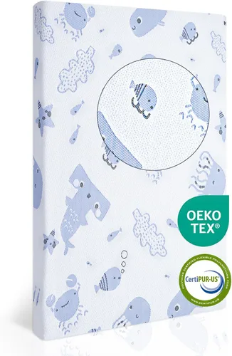 Miniatura 9 de Trifold Pack and Play Mattress,Dual Sided Soft & Firm Premium Memory Foam Portable Pack N Play Mattress with Removable Washable Cover