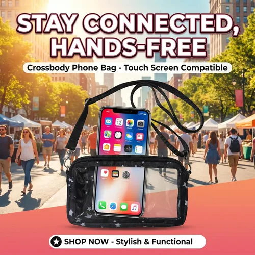 Miniatura 4 de DQL Funda ligera cruzada para teléfono para mujer, bolsa cruzada para teléfono celular, bolsa cruzada pequeña para mujeres para conciertos