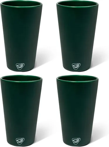 Miniatura 50 de Silipint Vaso de pinta de silicona de 16 oz – Vaso reutilizable irrompible sin BPA de silicona – Apto para lavavajillas, microondas y congelador