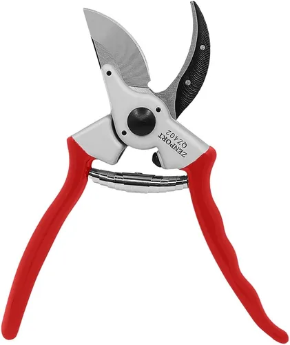 Miniatura 3 de Zenport Podadora profesional clásica QZ402, 8.5 pulgadas, color rojo