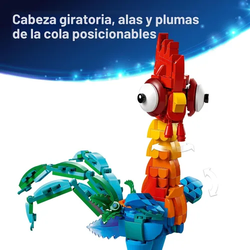 Miniatura 4 de LEGO Disney Moana 2 Heihei - Juguete de construcción para niños, niñas y niños, a partir de 9 años - Regalo para cumpleaños - Juguete de Moana