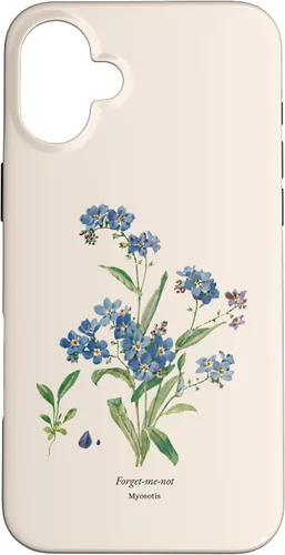 Miniatura 23 de Forget Me Not Flower - Carcasa para iPhone 17, diseño de flores silvestres