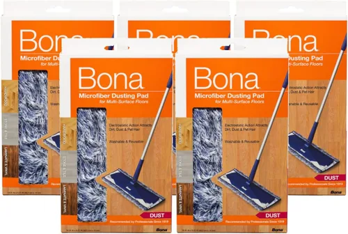 Miniatura 3 de Bona WM710013272 MicroPlus - Almohadilla para trapeador de polvo