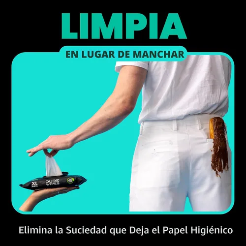 Miniatura 7 de DUDE Toallitas que se Pueden Tirar por el Inodoro - Paquete de 3, 144 Unidades - Mint Chill Extra-Grande con Vitamina E, Aloe, Eucalipto y Aceites