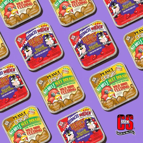 Miniatura 6 de C&S Peanut Delight Masa de Sebo Sin Derretir 11.75 Onzas, Paquete de 8