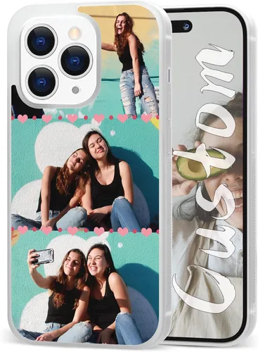 Miniatura 8 de Fundas personalizadas para teléfono con múltiples costuras de silicona, regalo para niñas, mujeres, familiares, amigos, para iPhone 11, 12, 13, 14
