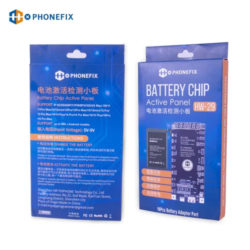 Miniatura 2 de PHONEFIX BA29 Placa de detección de activación de batería para iPhone 5-15 PRO MAX Android Baterías de teléfono Android Probador de carga de placa