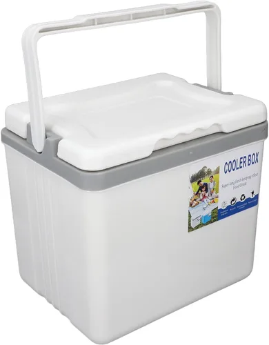 Miniatura 6 de Enfriador aislado, enfriador duro portátil de 6 litros para campamento, portón trasero, playa, picnic, comestibles, almuerzo y más (blanco)