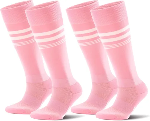 CS CELERSPORT 23 pares de calcetines de fútbol y sóftbol para jóvenes, niños, hombres y mujeres, calcetines multideportivos