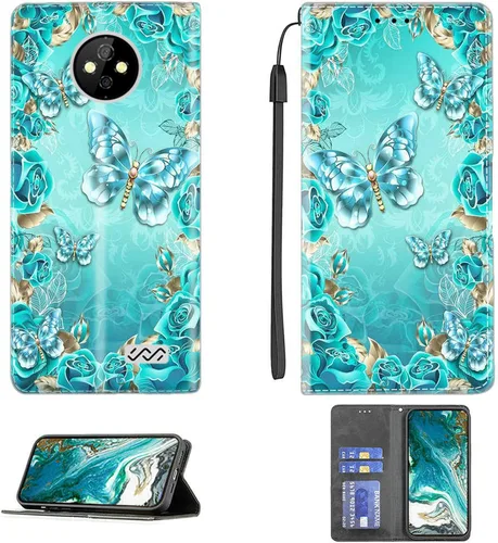 Miniatura 299 de Funda para Moto One Zoom compatible con Motorola One Zoom Phone Case Flip Stand Cover Magnetic Close YHD