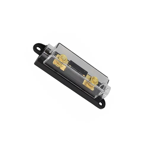 ANL Fusible chapado en oro de 200 amperios + portafusibles ANL negro, 1 paquete