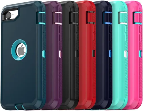 Miniatura 9 de AICase Funda para iPhone SE Case de 3ª y 2ª Generación, para iPhone SE 2022/2020 Protector de Pantalla Integrado Resistente Protección Antigolpes