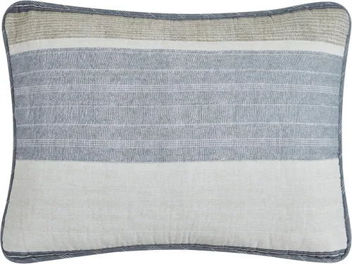 Miniatura 6 de Nautica Juego de edredón tamaño Queen, ropa de cama reversible con fundas a juego, juego de cama ligero para decoración de habitación a rayas