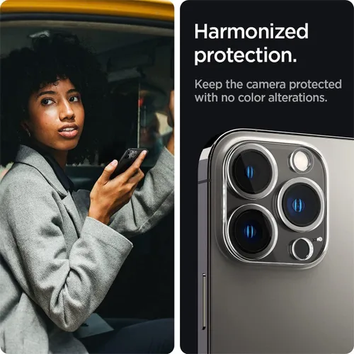 Miniatura 5 de Spigen Protector de pantalla para lente de cámara [GlasTR Optik] diseñado para iPhone 13 Pro Max (2021) / iPhone 13 Pro (2021) - Transparente