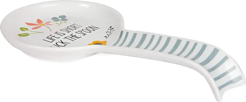 Miniatura 3 de Pavilion Gift Company Soporte para cucharas, talla única, blanco