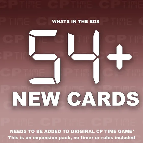Miniatura 2 de Juego CP TIME: Paquete de Expansión Vol 1 - Juego de Cartas para La Cultura. Estilo Trivia. Múltiples Categorías: Cultura Pop, Música, Conocimientos
