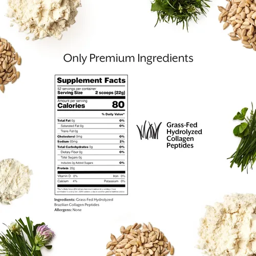 Miniatura 4 de Suplemento de proteína de suero de leche, sabor vainilla de ProMix, 2.5LB_unflavored_collagen_peptides, 1, 1