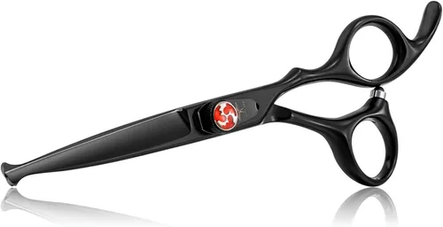 PURPLEBIRD Tijeras de corte de pelo de 6 pulgadas para niños, puntas redondeadas, tijeras profesionales de peluquería para corte de pelo,