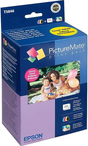 Miniatura 3 de PictureMate 200-Series papel fotográfico de 4 x 6, 150 unidades, negro/cian/magenta/amarillo Valor no encontrado