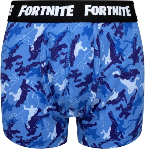 FORTNITE Juguetes y jugadores CAMO Azul Pantalones cortos tipo bóxer Adultos unisex Pantalones cortos tipo bóxer de algodón para juegos tallas