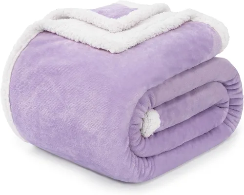 Miniatura 22 de Beautex Manta de Vellón Sherpa Beige Crema, Manta Suave y Esponjosa de Franela y Felpa, Manta Acogedora y Suavísima para Sofá, Cama y Adultos