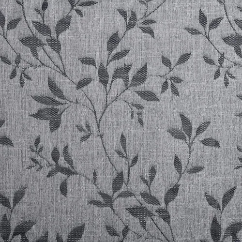 Miniatura 2 de Superior Ghera - Cortinas de jacquard con detalles de ventana, perfectas para habitación familiar, dormitorio, hojas, naturaleza con ojales