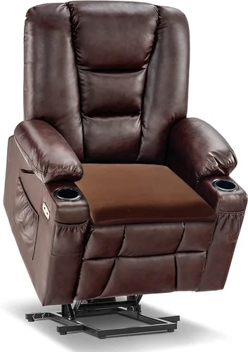 Miniatura 3 de Sigmat Cojín reclinable para personas mayores con espuma viscoelástica de 20 x 20 x 3 pulgadas, cojín de asiento cuadrado grande para silla Gris