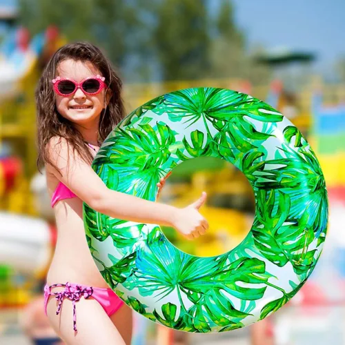 Miniatura 5 de Flotadores de piscina para adultos, tubo de natación, anillo de natación para adultos, flotador de piscina para adultos con dos asas, anillo