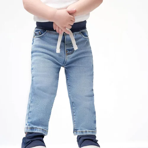 Miniatura 8 de Gerber Baby Toddler Rib Waist Stretch Denim Skinny Jeans