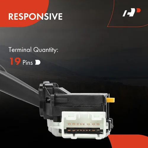 Miniatura 6 de Interruptor de señal de giro A-Premium, interruptor multifunción de atenuación de faros compatible con Subaru Forester 2009-2013, Impreza 2008-2014