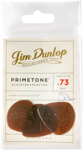 Miniatura 4 de Dunlop 520P073 Primetone Jazz lll XL Grip Pick .2.874 in - Paquete de 3