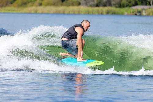 Miniatura 5 de O'Brien Wake Hog Surf Style - Tabla de wakesurf de espuma