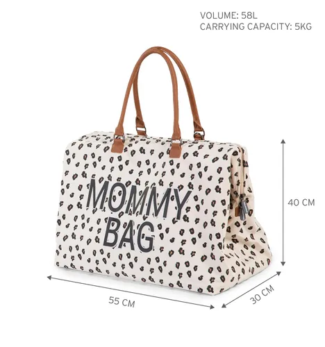 Miniatura 5 de Childhome The Original Mommy Baby - Bolsa de viaje para bebé, bolsa de pañales grande, bolsa de hospital, bolsa de mano, imprescindible