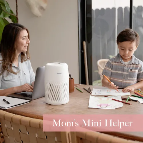 Miniatura 5 de LEVOIT Core 300 - Purificador de aire de repuesto para alergias de mascotas + purificadores de aire LEVOIT para dormitorio y hogar