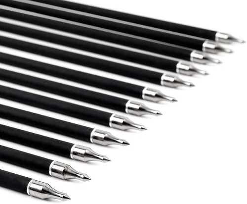 Miniatura 3 de Flechas de carbono de 31 pulgadas para práctica de caza con escudo de 4 pulgadas, 500 flechas para arco recurvo arco compuesto arco largo