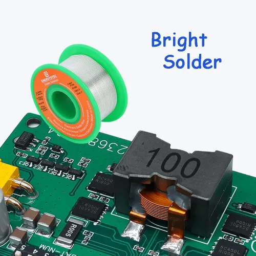 Miniatura 5 de Alambre de soldadura Electrónica sin plomo Aleación Núcleo de colofonia Sin Clearn 0.059 in 3.53 oz, alambre de soldadura electrónico Flujo Pozo