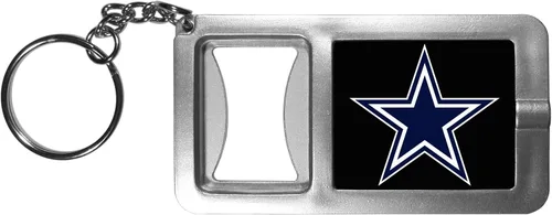 Miniatura 16 de Siskiyou Sports NFL unisex-adult Flashlight Key Chain With Bottle Opener