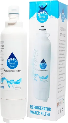 Miniatura 2 de Paquete de 2 filtros de agua de repuesto para refrigerador LG LSXS26366S - Compatible con LG LT800P, ADQ73613401 cartucho de filtro de agua
