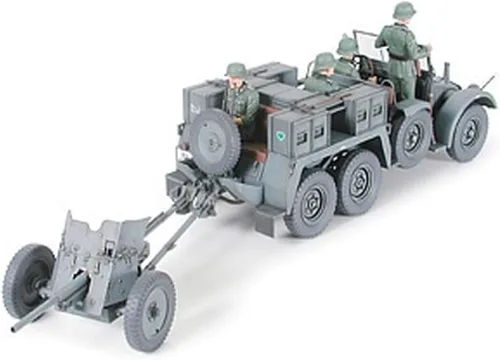 Miniatura 8 de Tamiya Modelos Krupp Protze Camión de remolque con kit de modelo Pak de 1.457 in