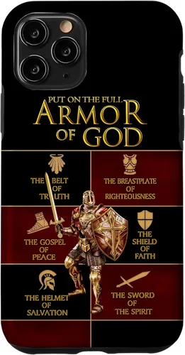 Miniatura 28 de Funda para iPhone 11 Warrior of God Put On The Full Armor of God