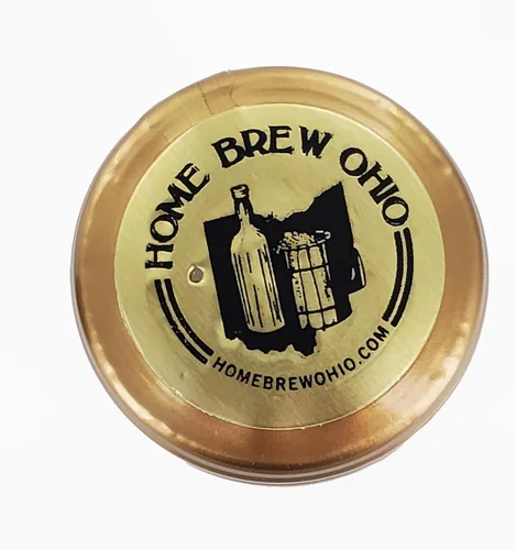 Miniatura 3 de Home Brew Ohio PVC dorado con logotipo Home Brew Ohio negro sobre oro Top-100