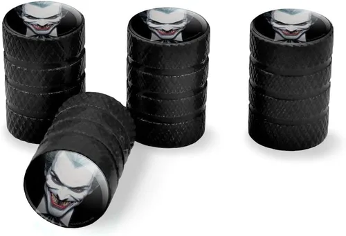 Miniatura 12 de GRAPHICS & MORE Batman Alex Ross Joker Head - Tapones de válvula de aluminio
