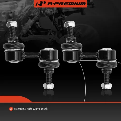 Miniatura 3 de A-Premium 2 eslabones de barra estabilizadora delantera, compatibles con Subaru Outback 2005-2009, Forester 2003-2013, Impreza 2002-2015, Legacy